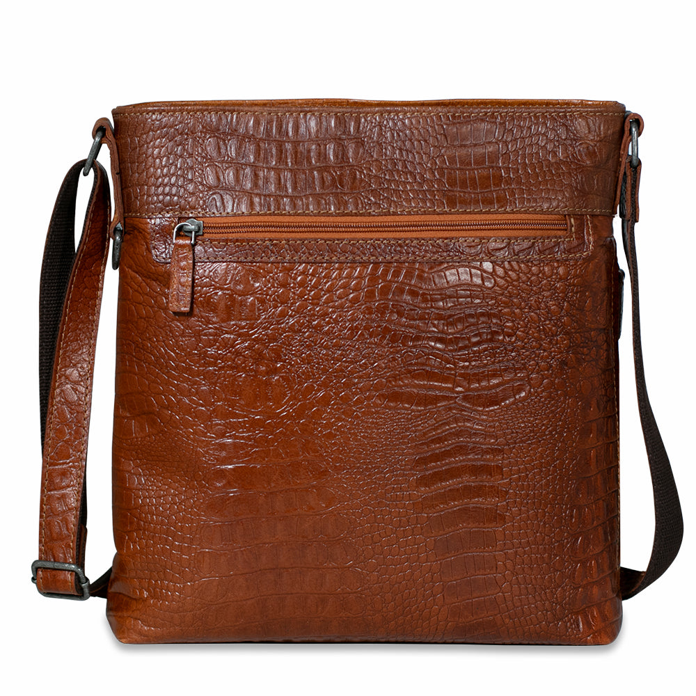 Hornback Croco Crossbody Bag #HB312