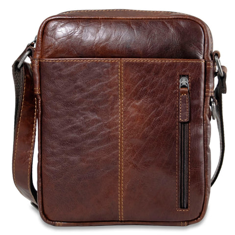 Jack Georges VOYAGER LEATHER PHONE HOLDER CROSSBODY (7670)