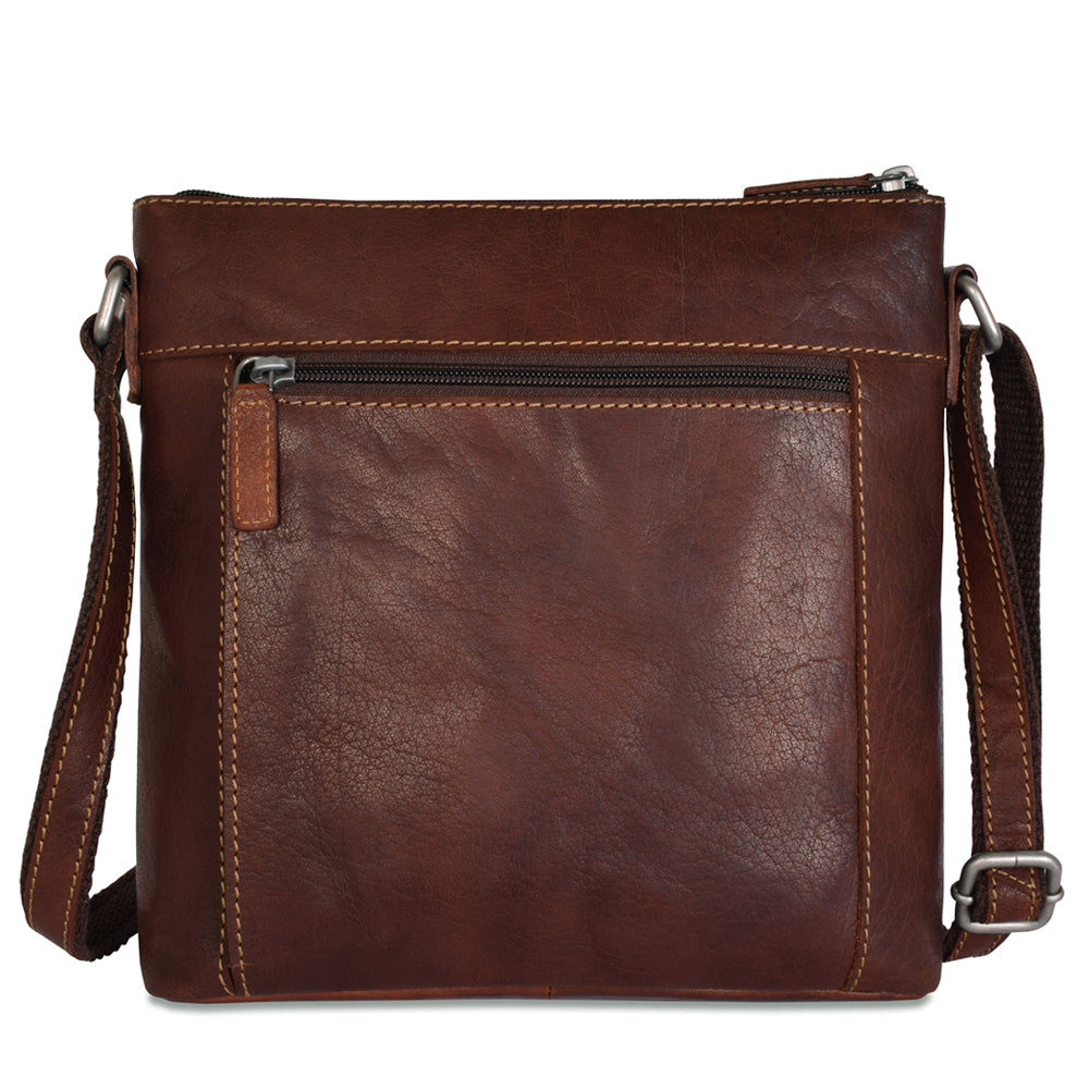 Jack Georges Buffalo Leather Crossbody 2024 Bag