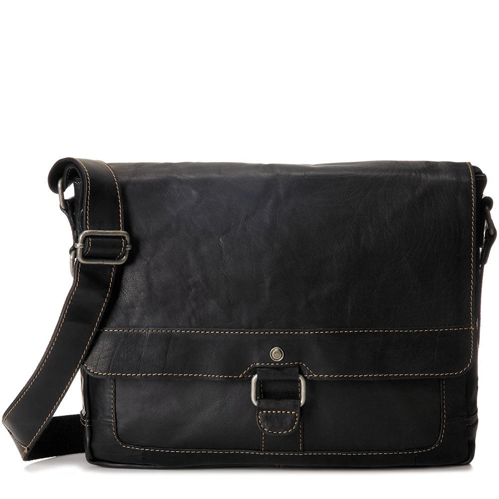 Jack Georges VOYAGER MESSENGER BAG shops #7314