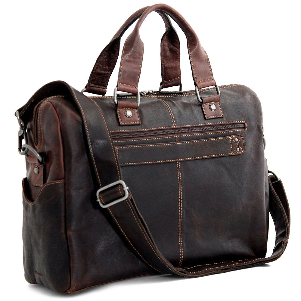 Jack Georges Voyager 7314 Messenger Briefcase