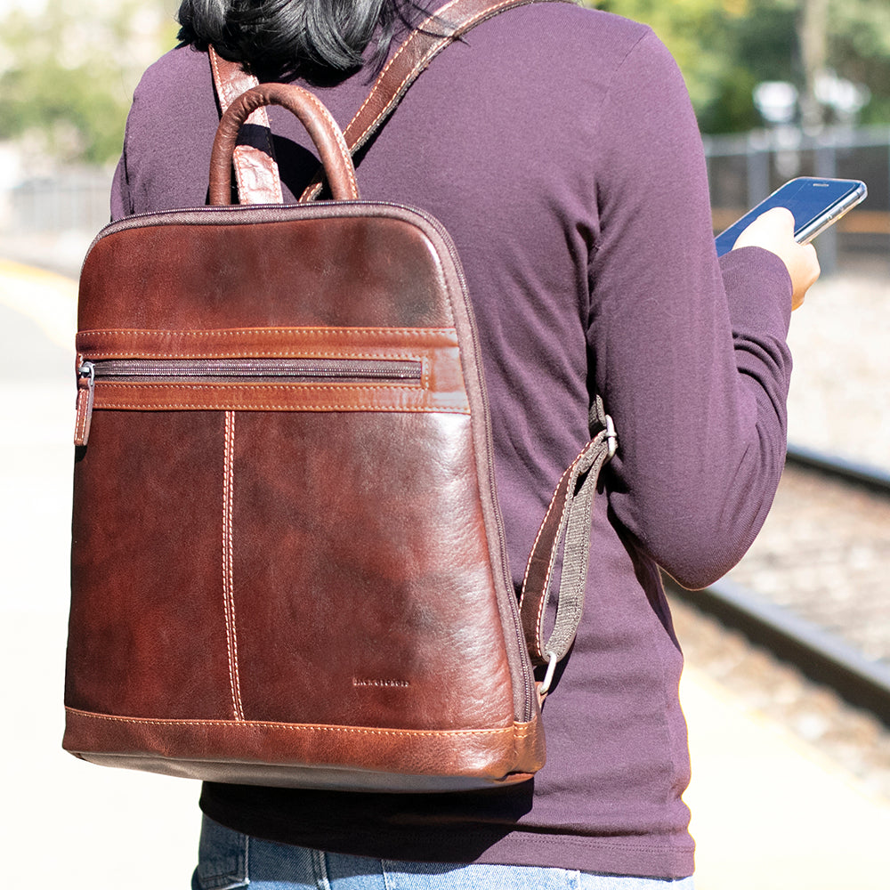 Jack Georges deals Leather Backpack