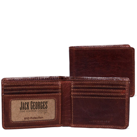 Jack Georges Men's Voyager Tri-Fold Wallet