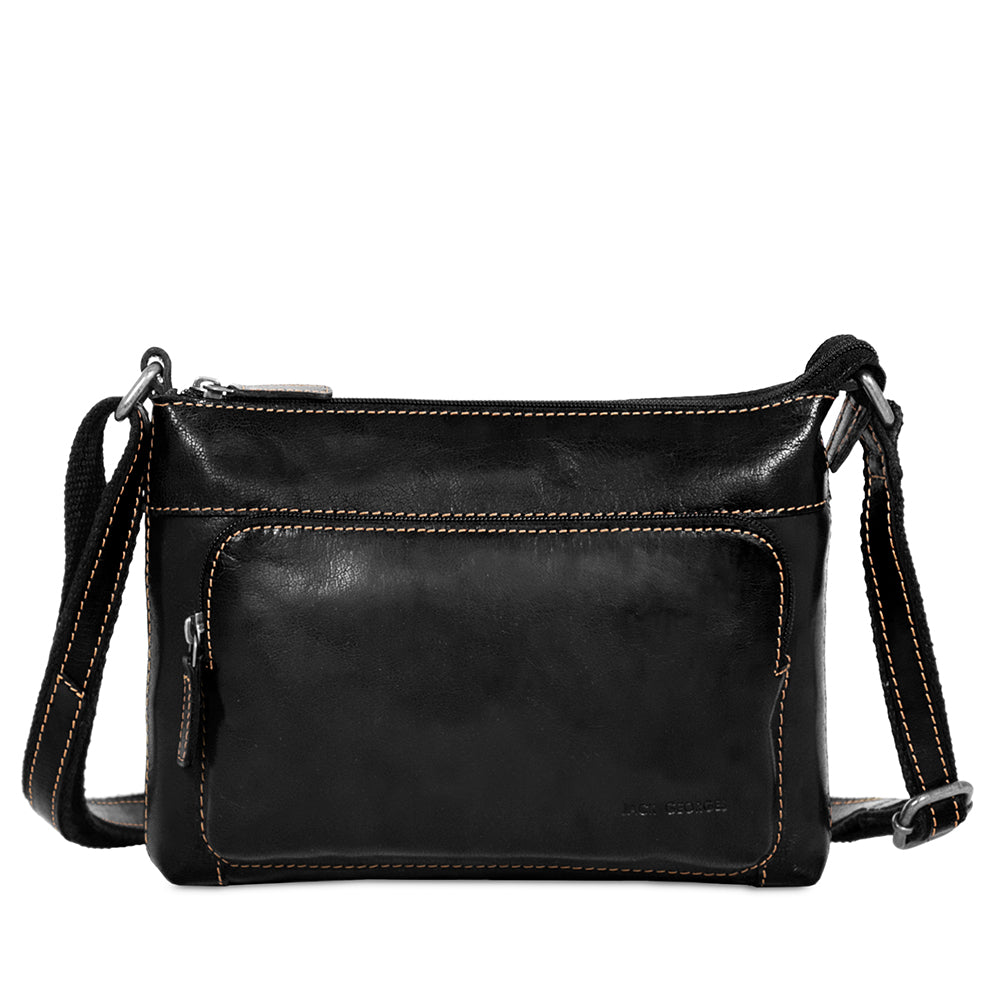 Jack Georges Leather Mini City Crossboy Bag factory