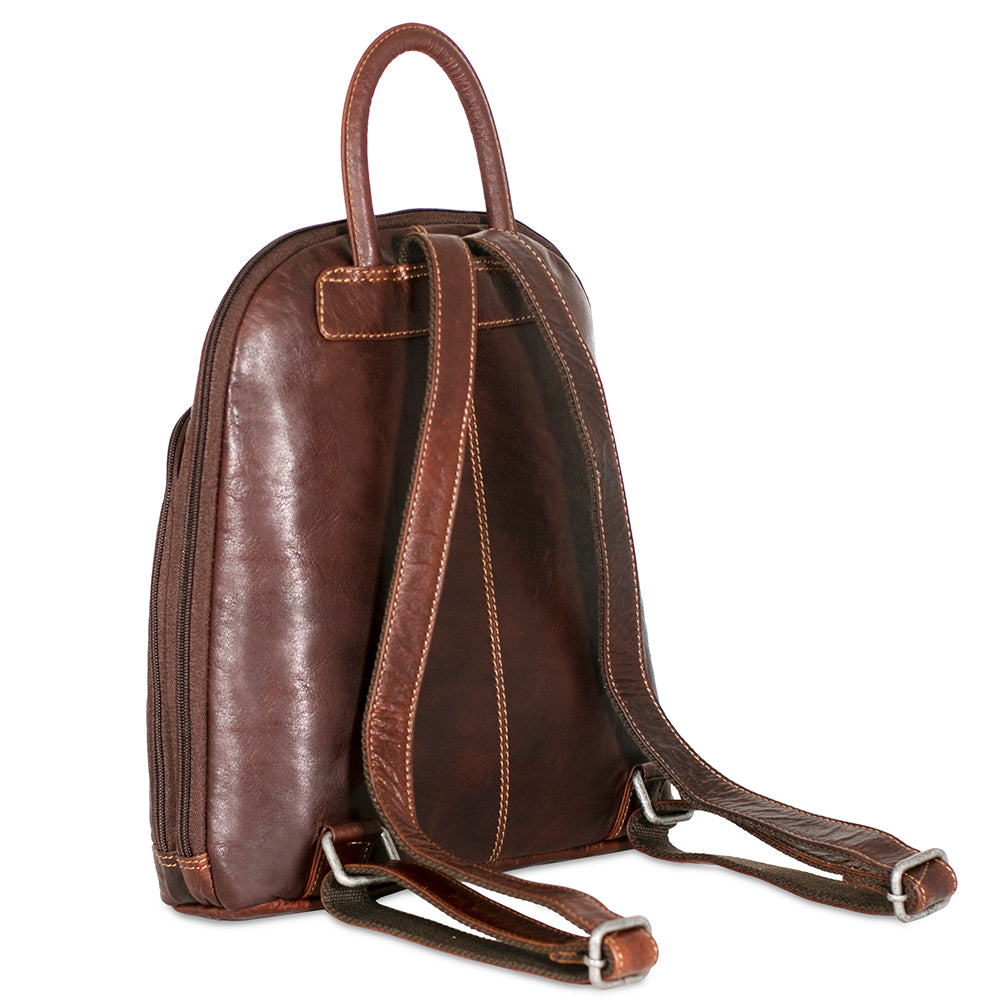 Jack Georges Voyager Small Backpack - Brown