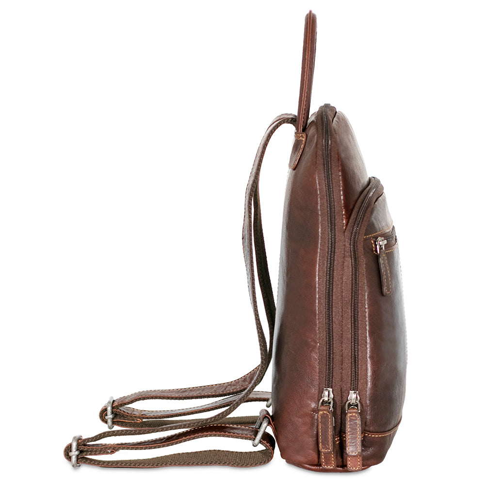 Jack Georges Voyager Small Backpack - Brown