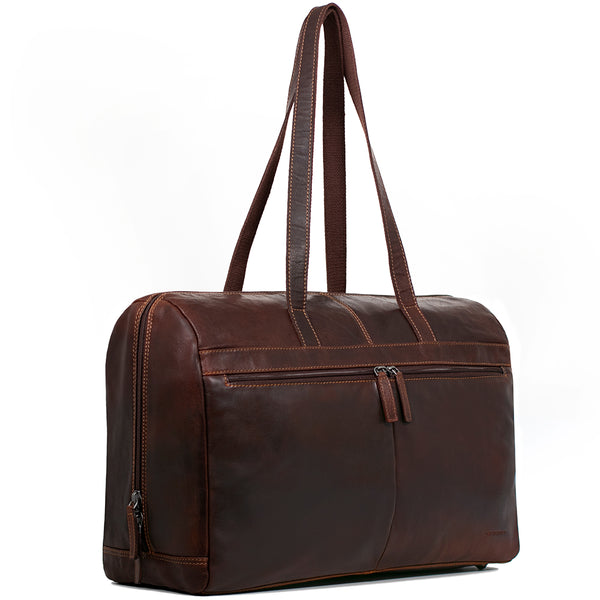 Full-Grain Leather Duffle, No. 1 Grip Travel Bag - USA Made