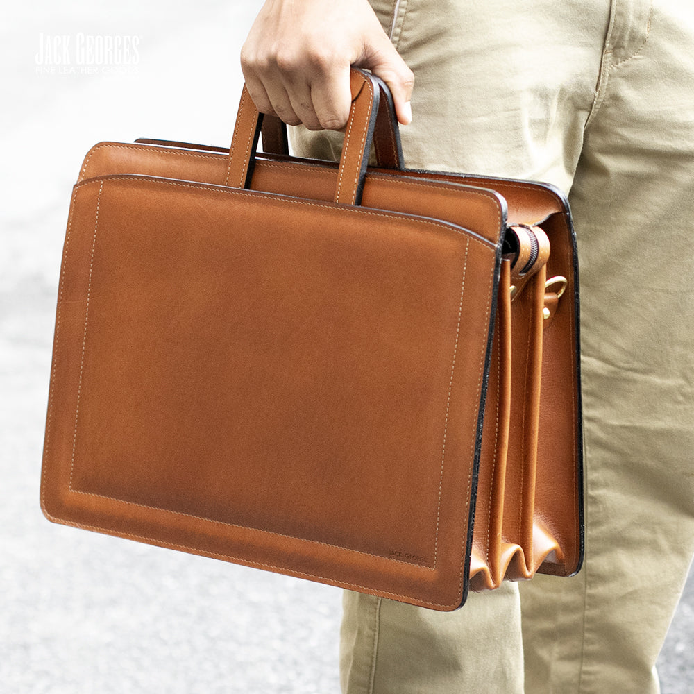 Cheap leather briefcase online