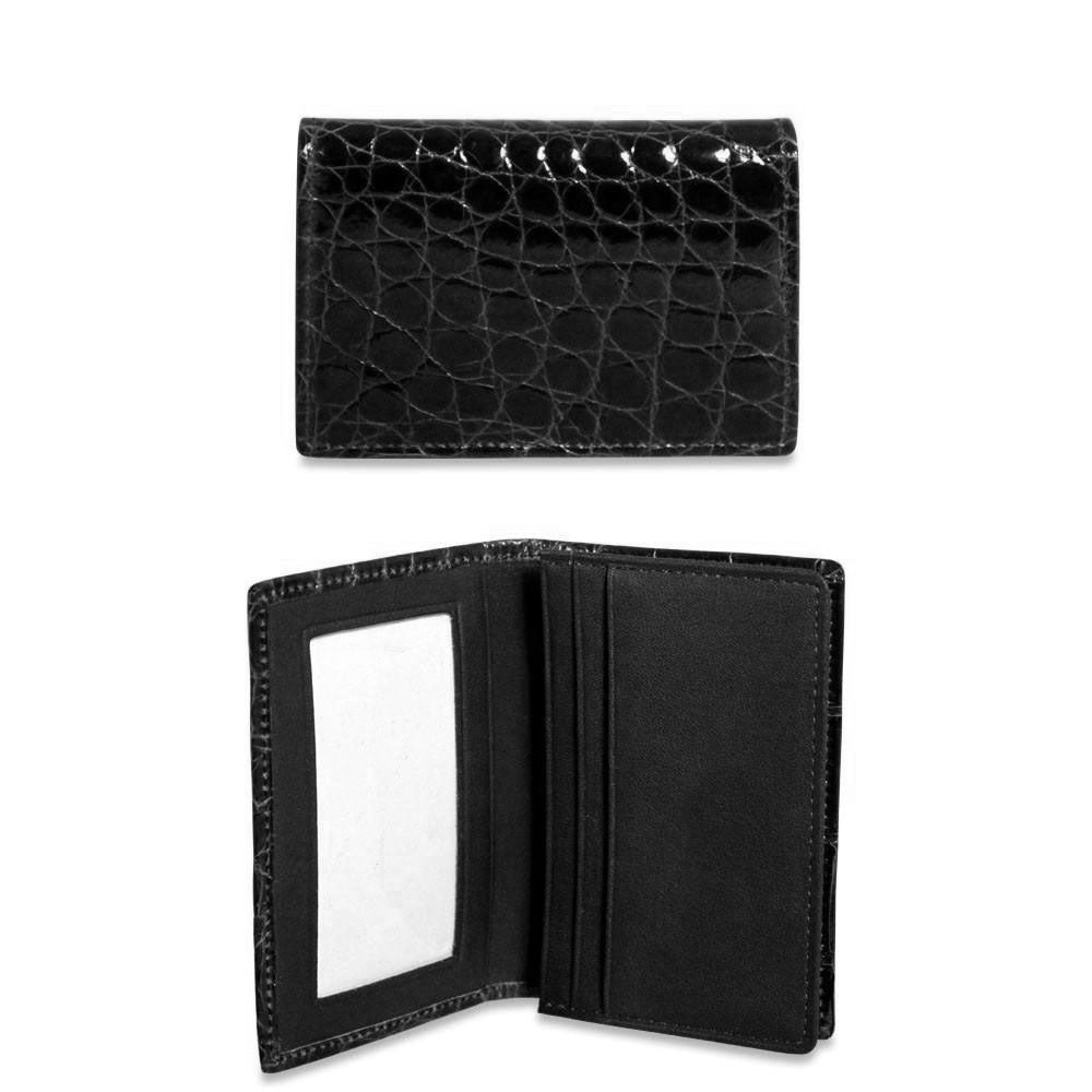 Crocodile business card on sale holder