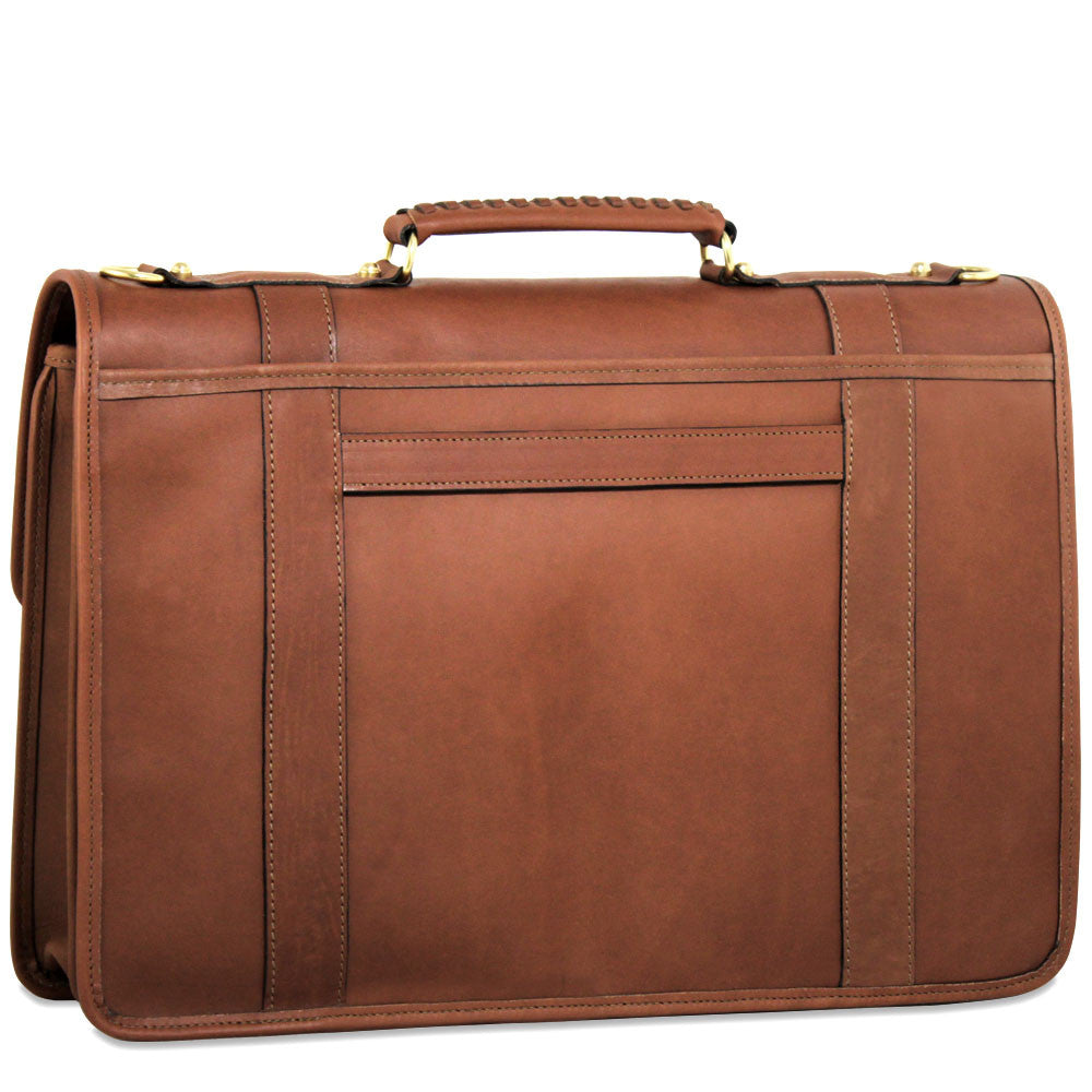 Belmont Professional FlapOver Briefcase #B2462 - Jack Georges